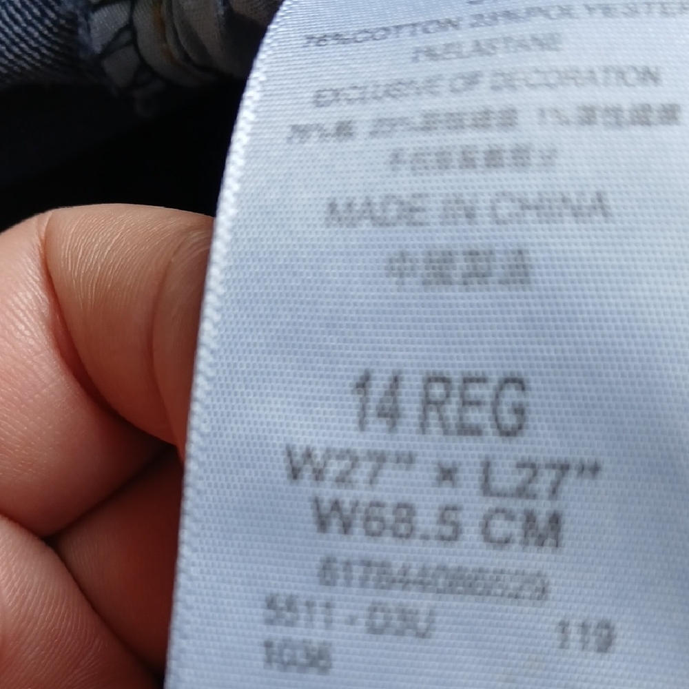 Levi's Blue Kids Denim Jeans - Picture 4 of 5